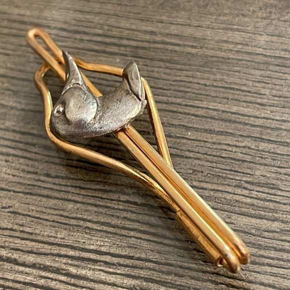 Vintage Men’s Two-tone Duck Head Tie Clip - Picture 3 of 14